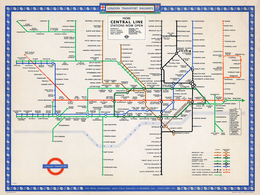 London Transport Railways 1947