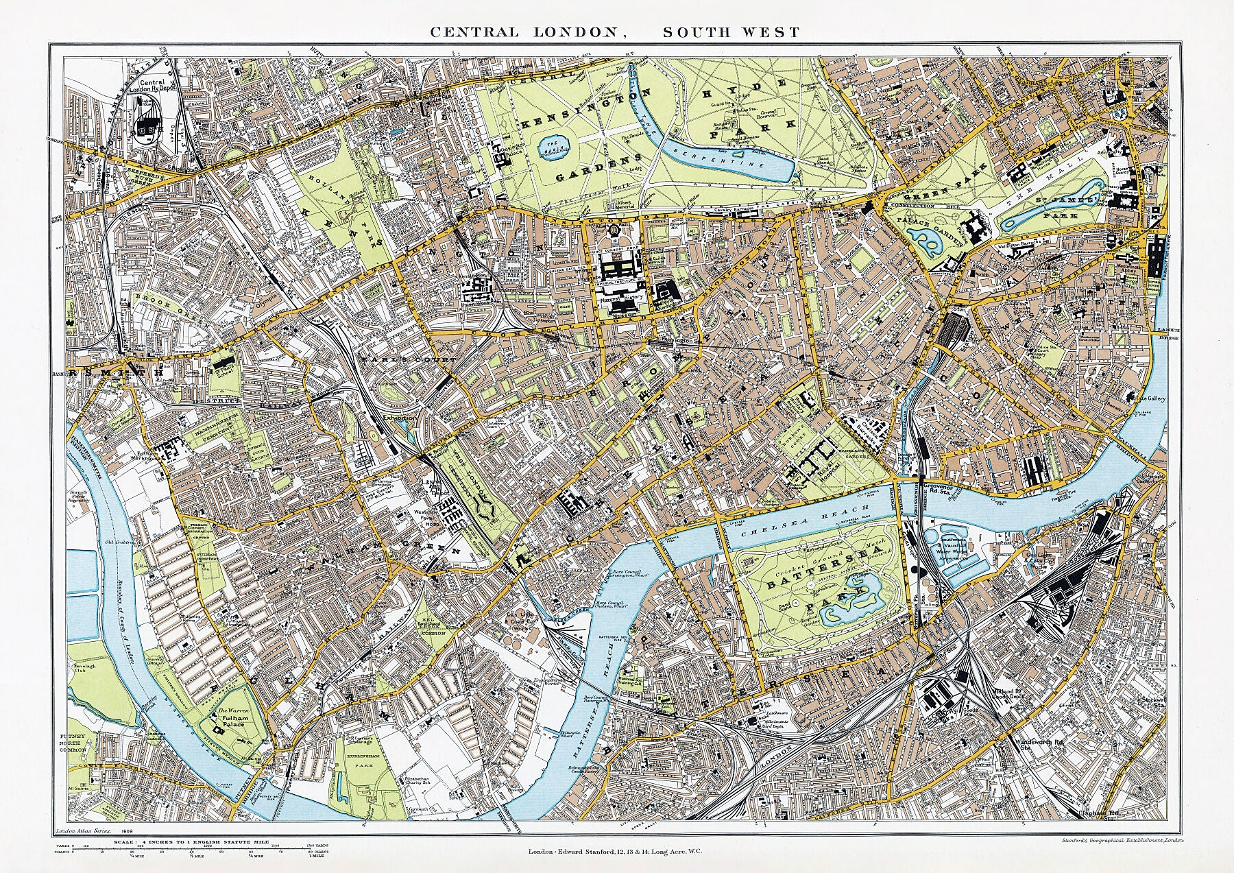 Central London South West 1904